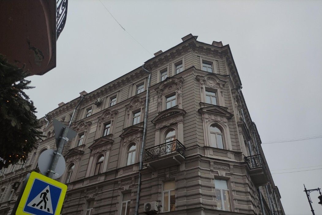 фасад дома, здание по адресу г Москва, ул Остоженка, д 7